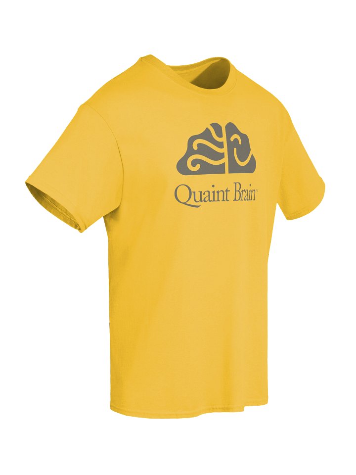 Quaint Brain™ Logo Heavyweight Cotton Tee product image (2)