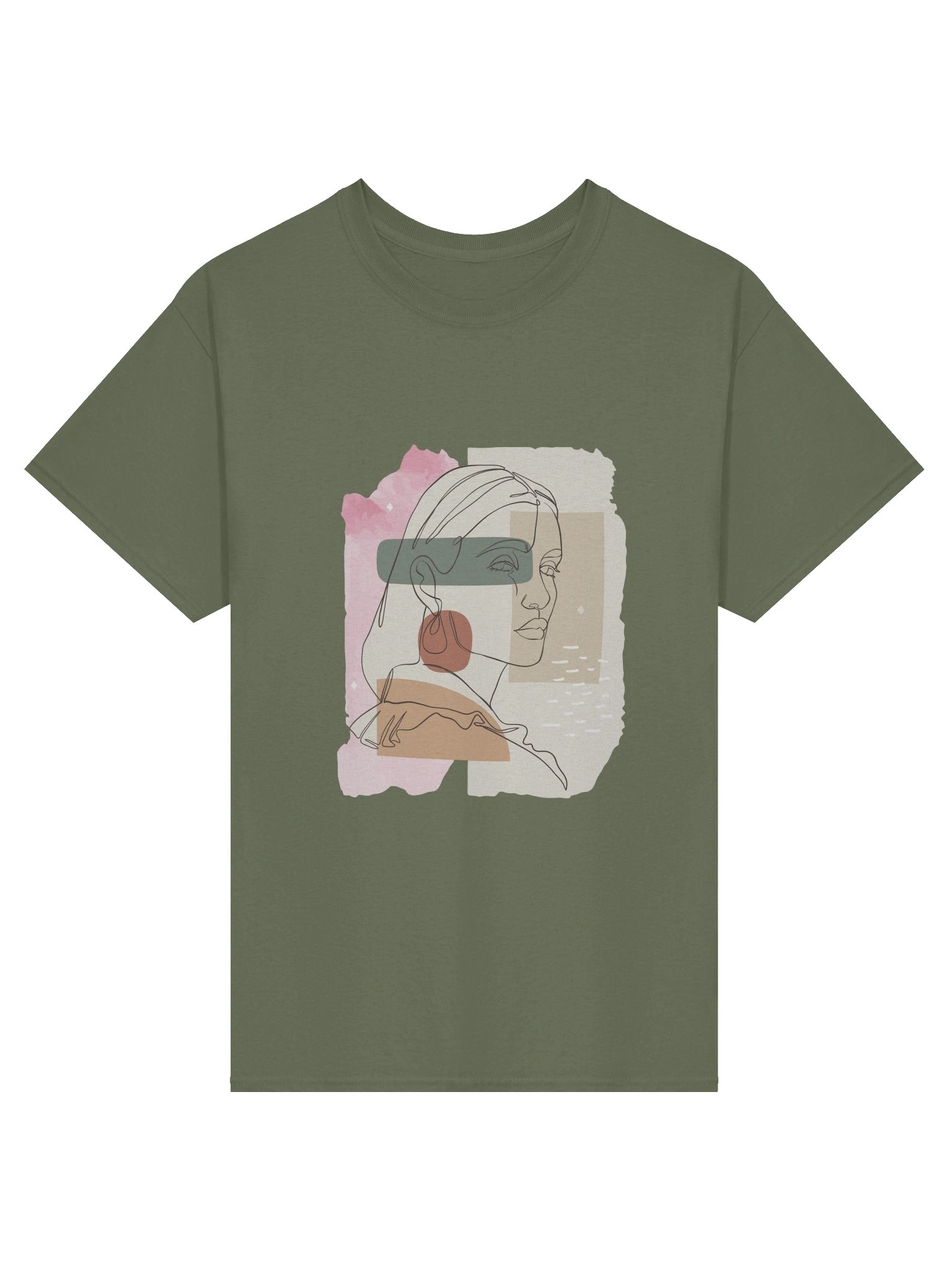 Abstract Profile Women's T-Shirt product image (6)