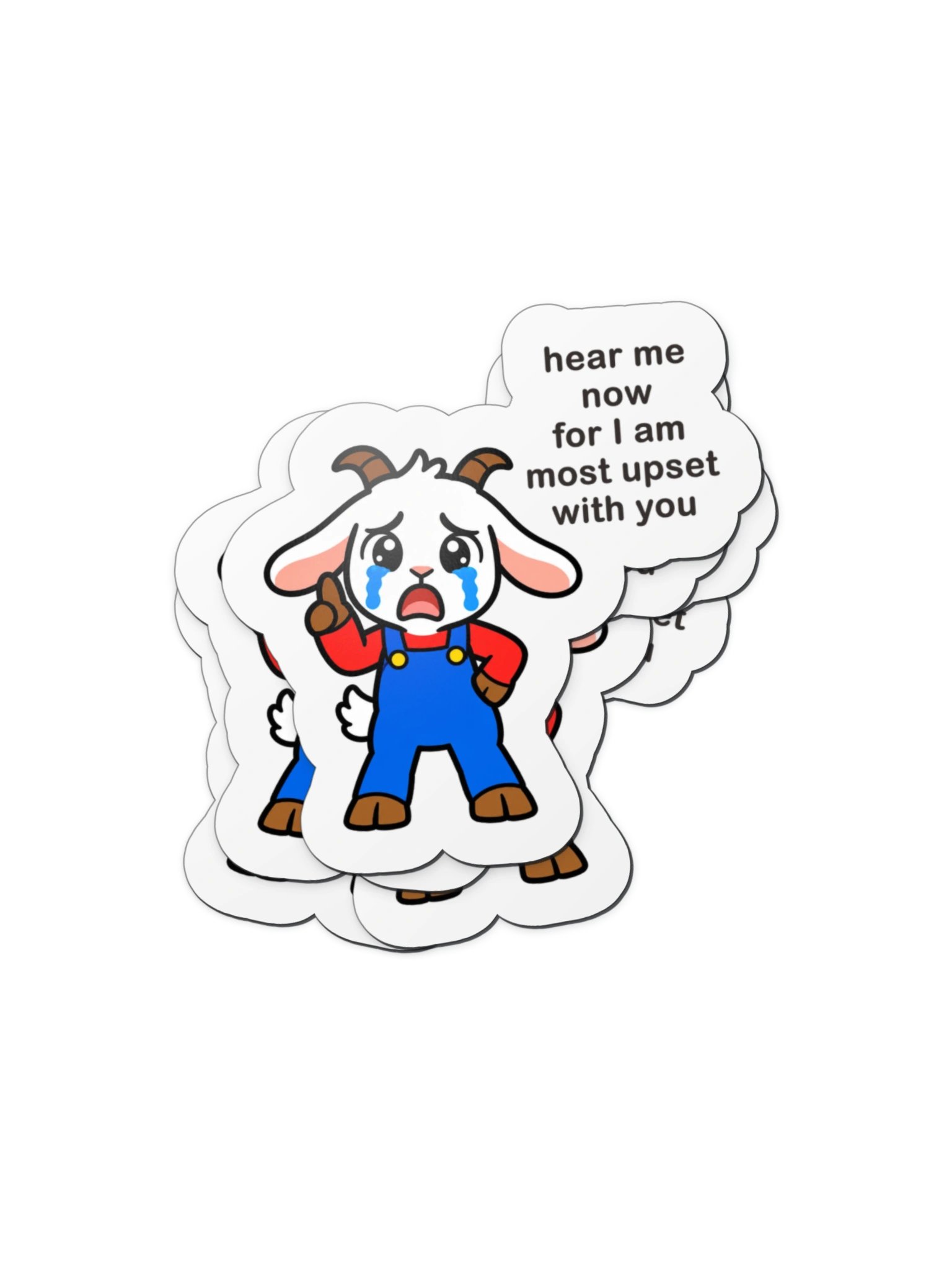 Hear Me Now, for I Am Most Upset With You Magnet product image (2)