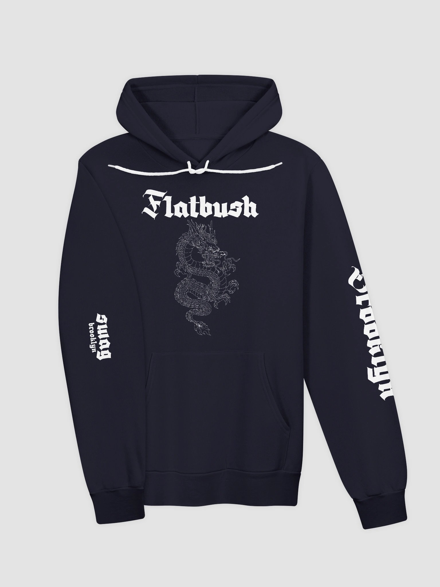 Flatbush Dragon Blue Hoodie product image (3)
