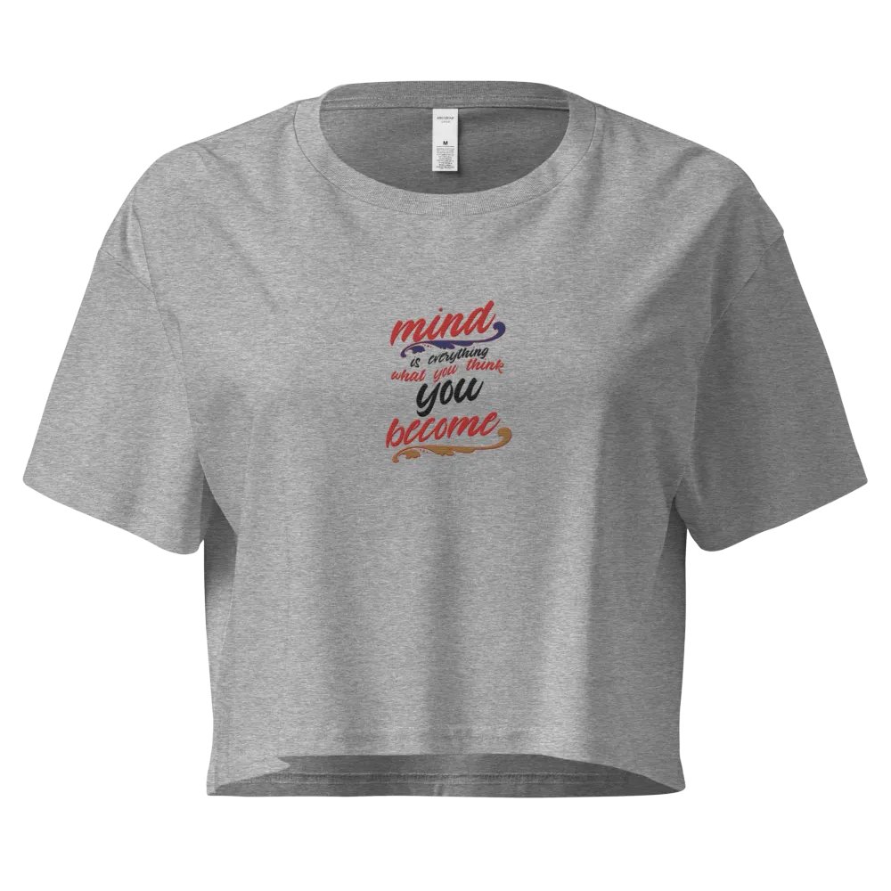 Mindful Becoming Crop Top product image (1)