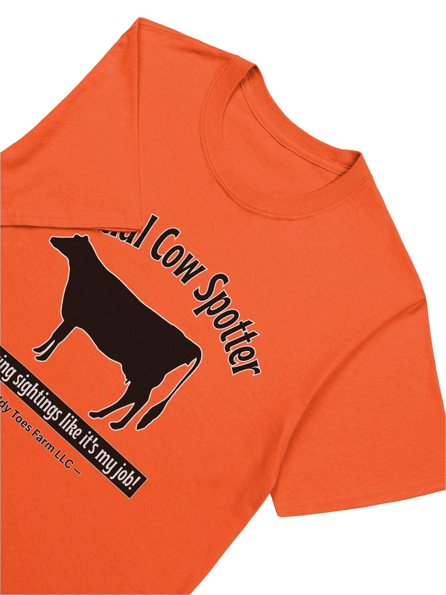 Official Cow Spotter Unisex T-Shirt (Adult) product image (2)
