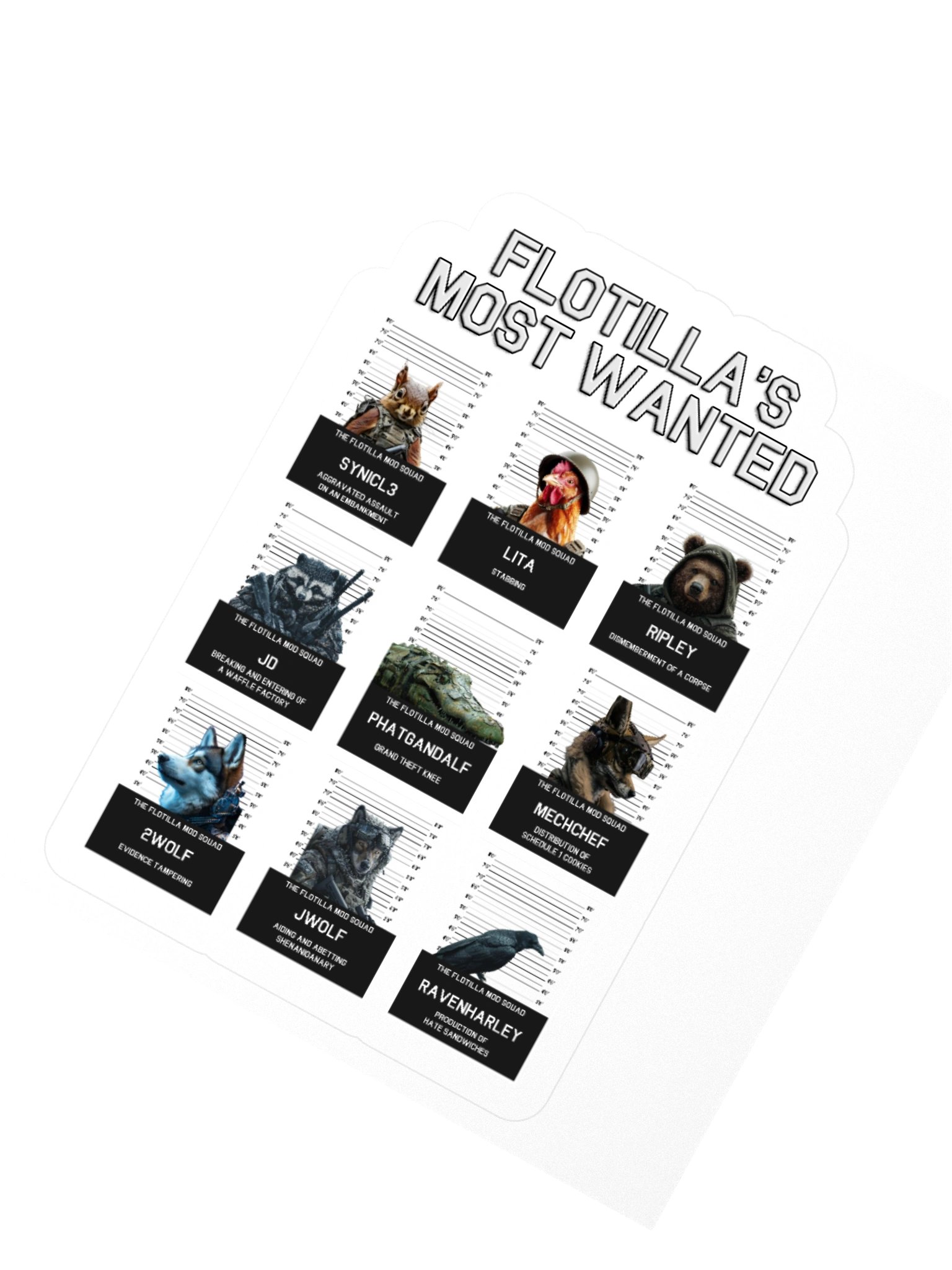 Mod Mugshots - Sticker product image (6)