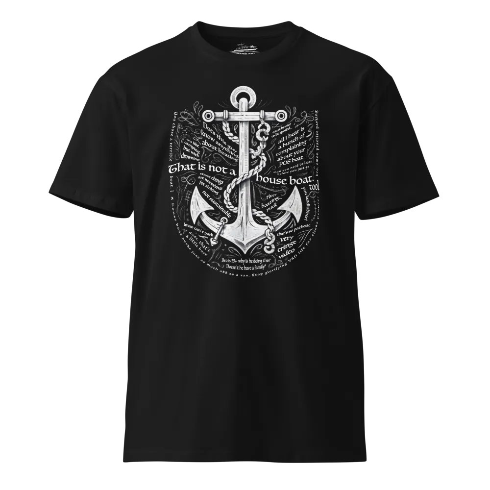 Anchored in criticism Tee (Dark Colors) product image (1)