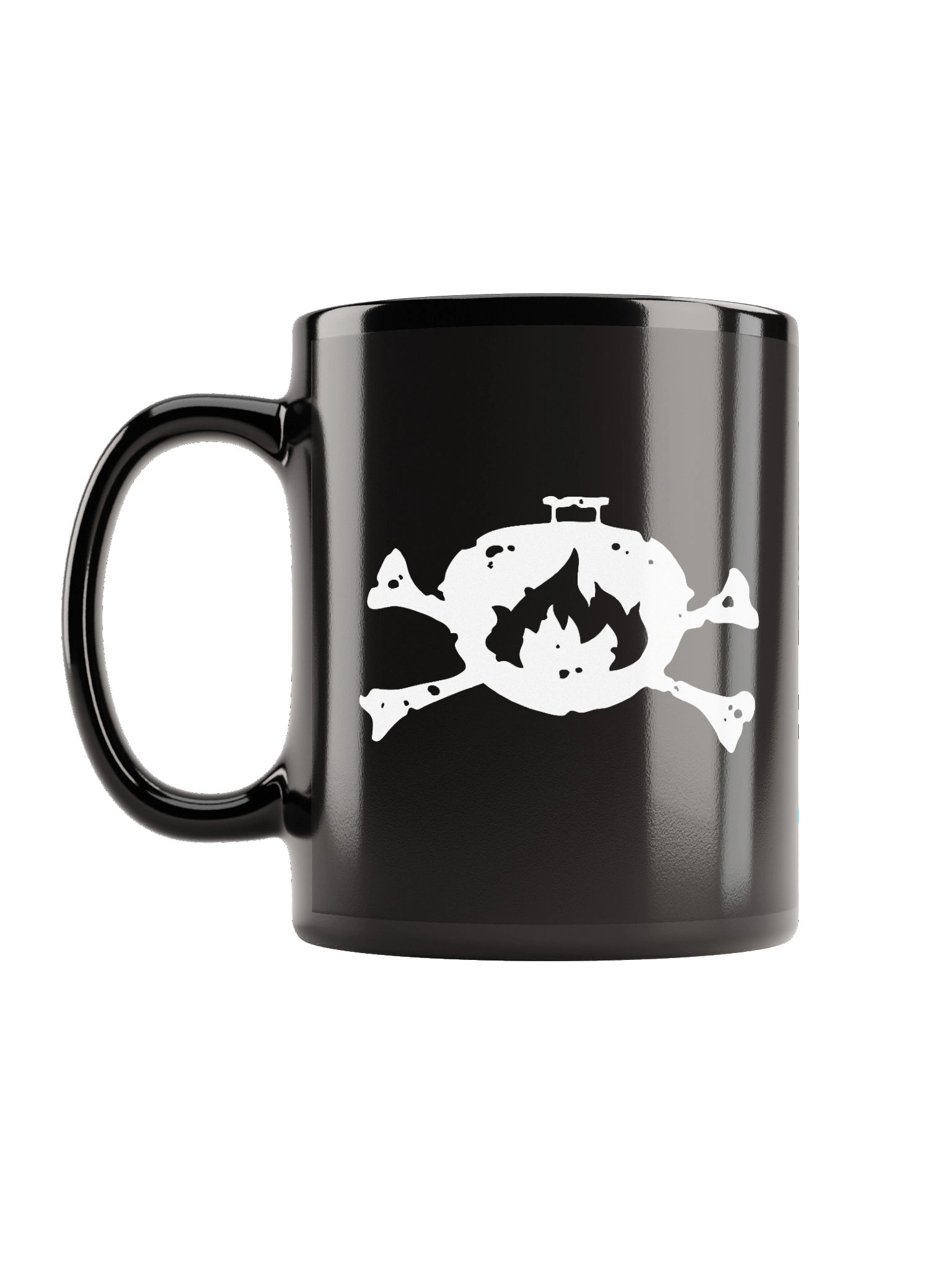BBQ Glossy Mug - Black product image (6)