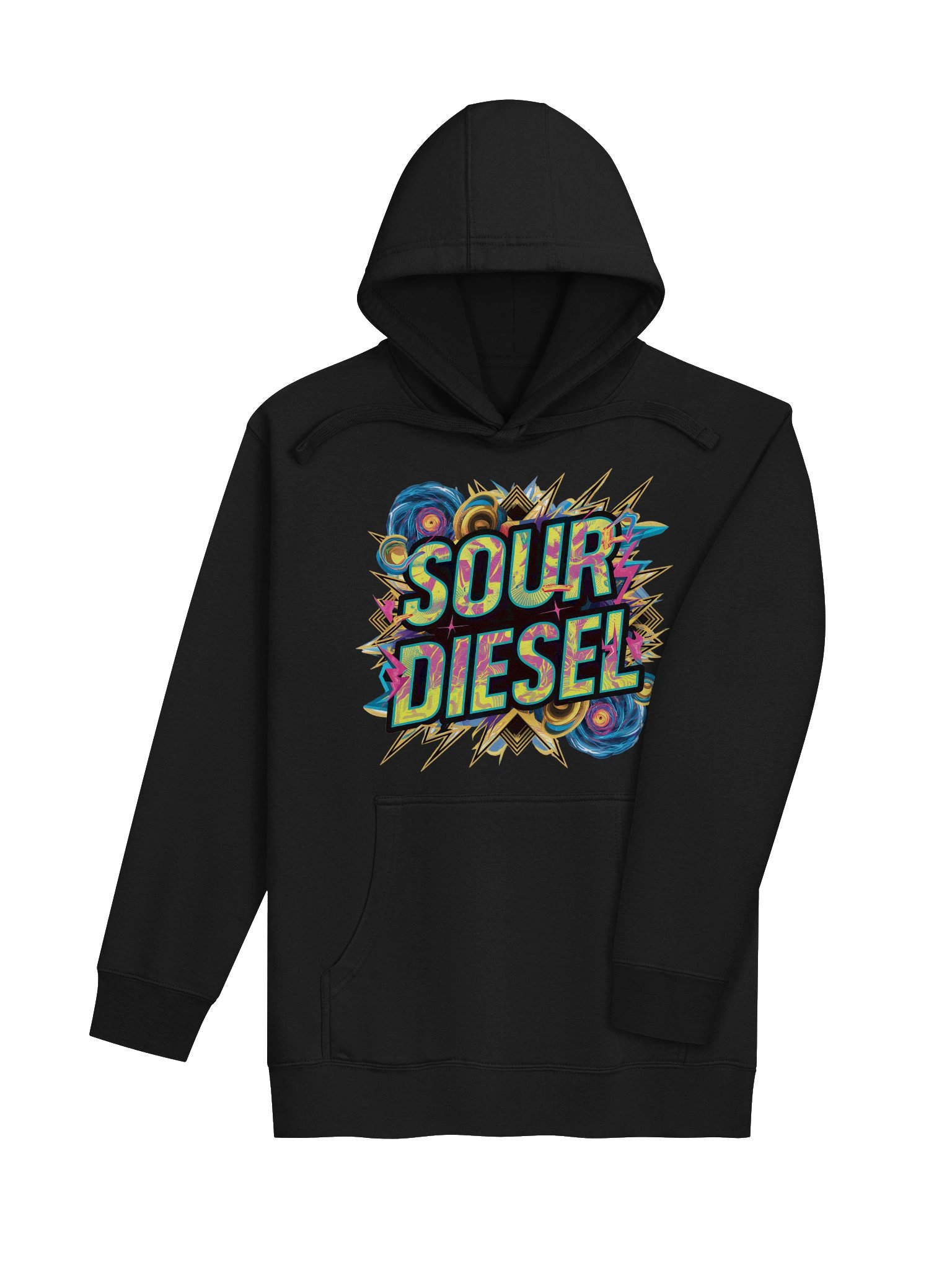 SOUR DIESEL STRAIN EXPLOSION - Premium Pullover Unisex Hoodie product image (5)