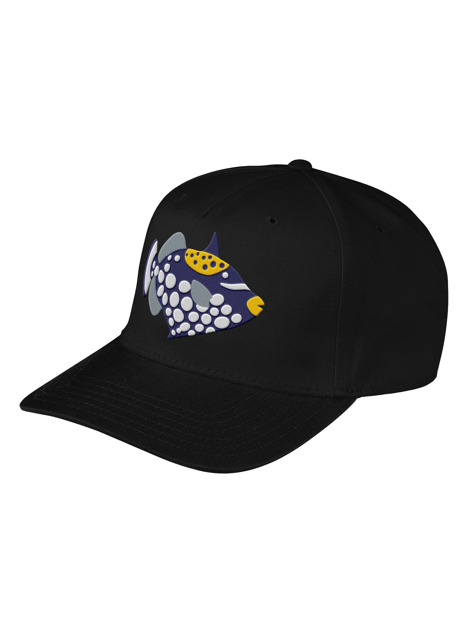 Clown Triggerfish(Version 2) Mid-Profile Baseball Cap (Embroidered) for Reef and Marine Aquarium Lovers product image (5)