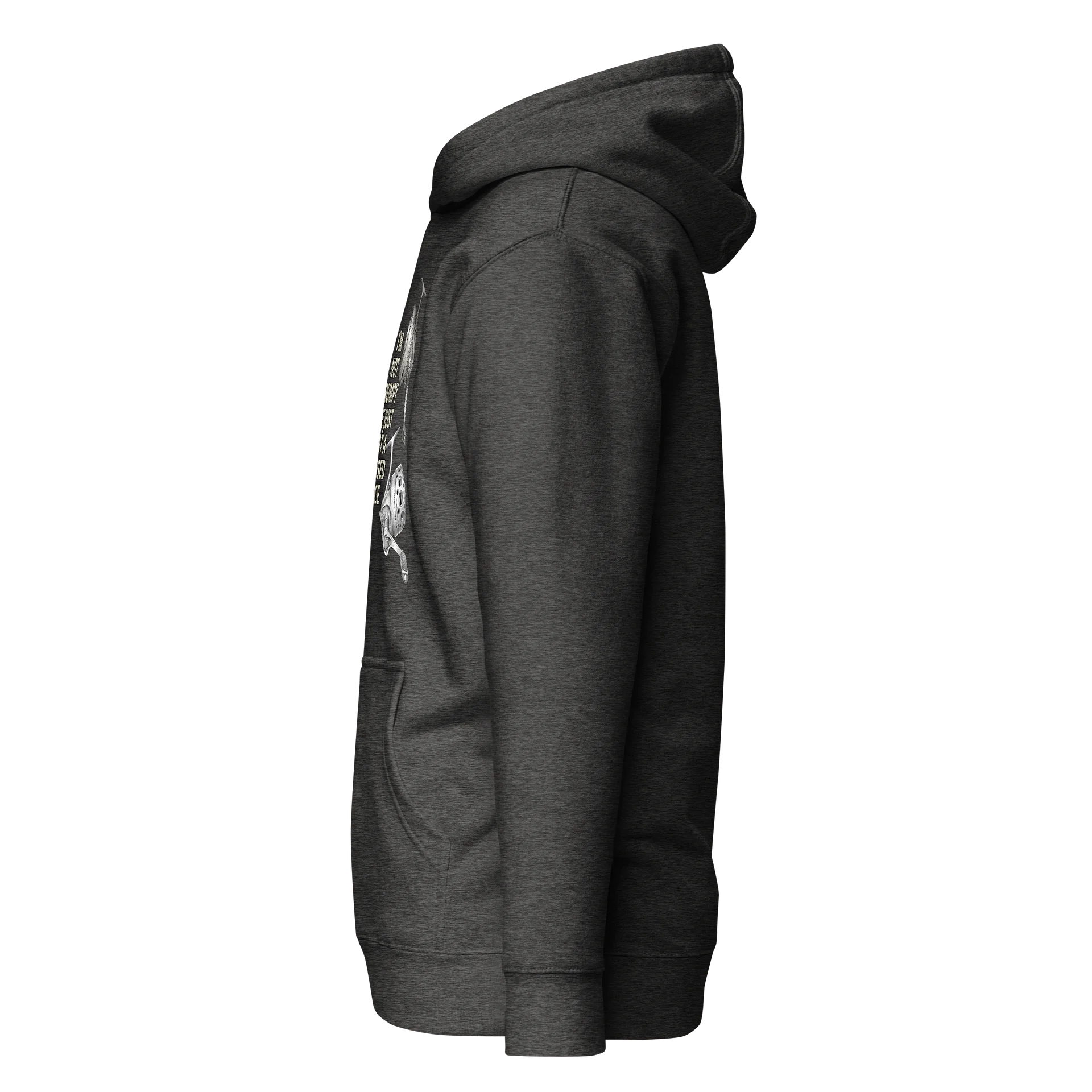 "I'M NOT GRUMPY" CLOSED FACE REEL Hoodie product image (18)