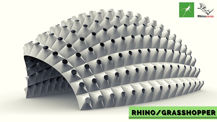 Isomerism Parametric Facade Design Grasshopper Rhino Files Download product image (1)