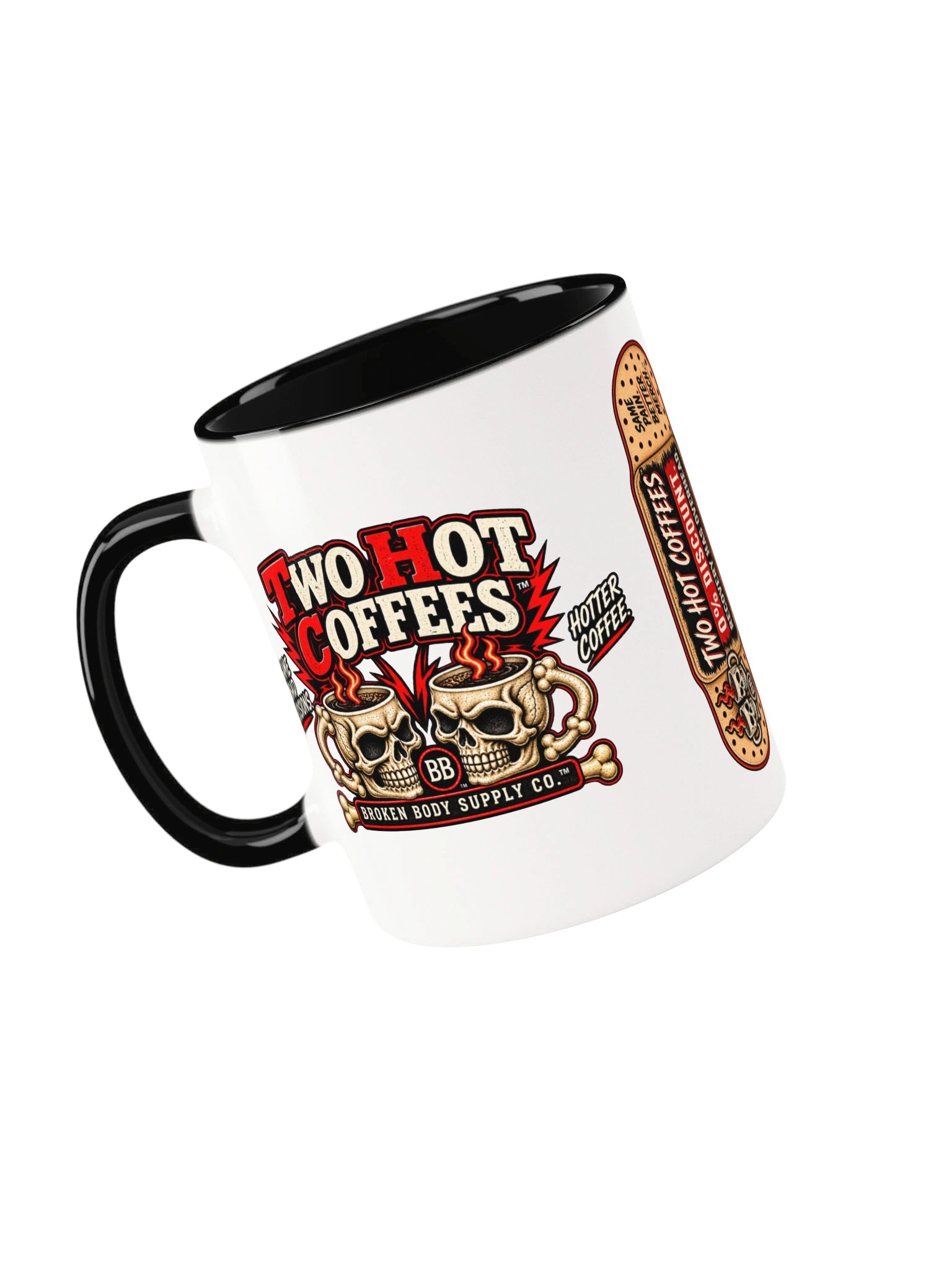 TWO HOT COFFEES™ — IT’S FINE™ — CERAMIC MUG product image (3)