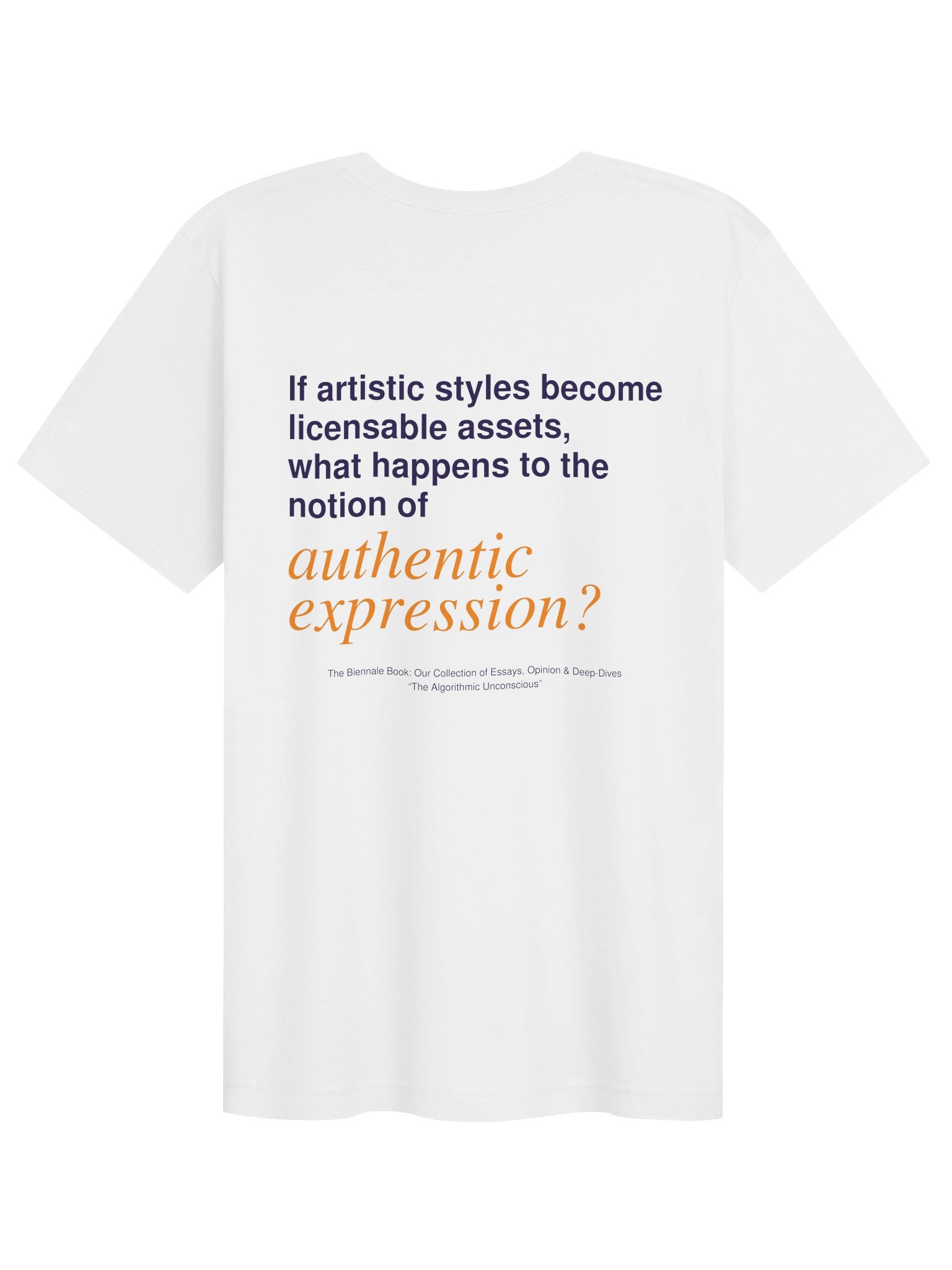 Biennale Book Authentic Expression Unisex Supersoft Tee product image (2)