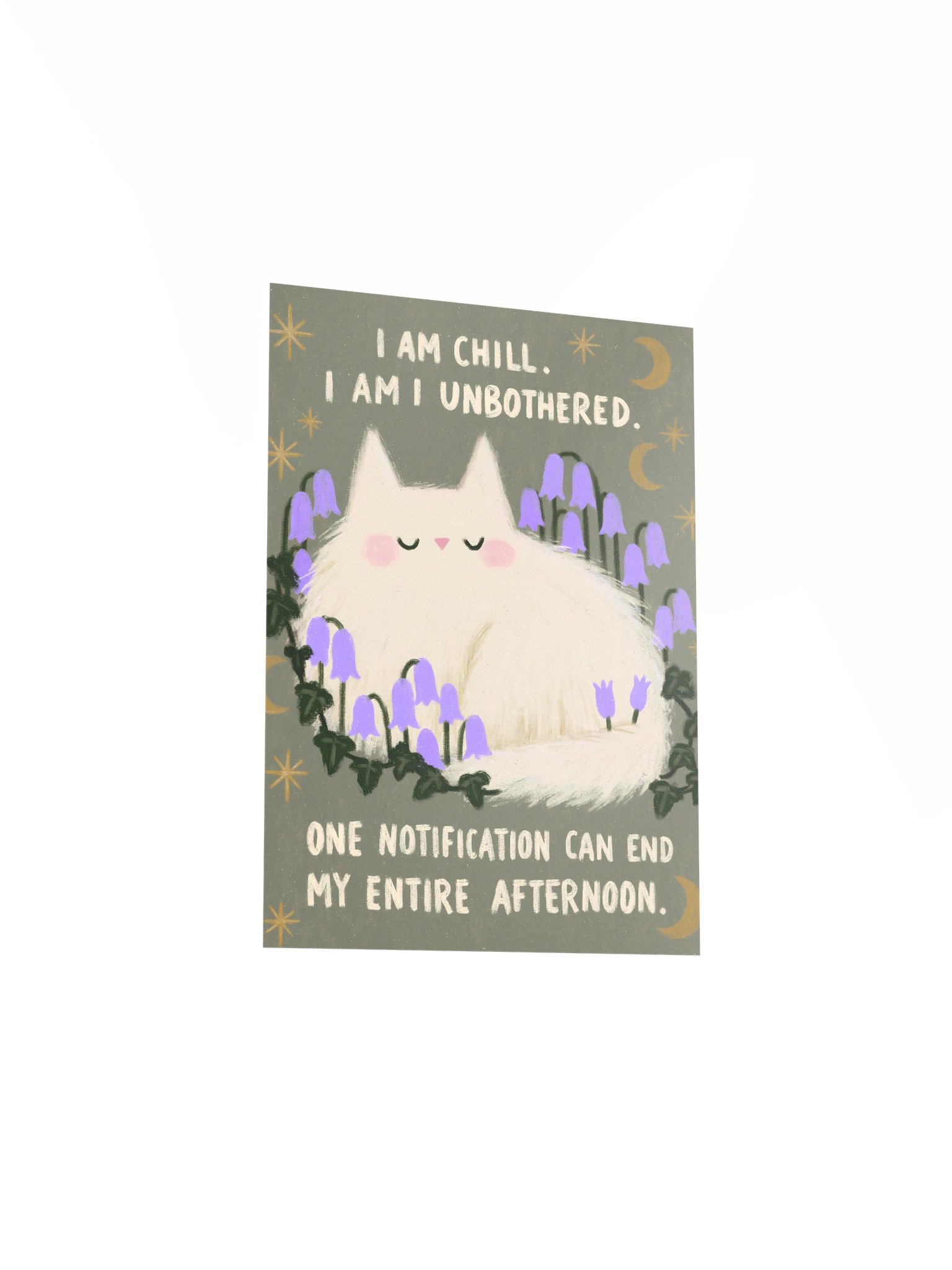 Unbothered Cat Poster product image (19)