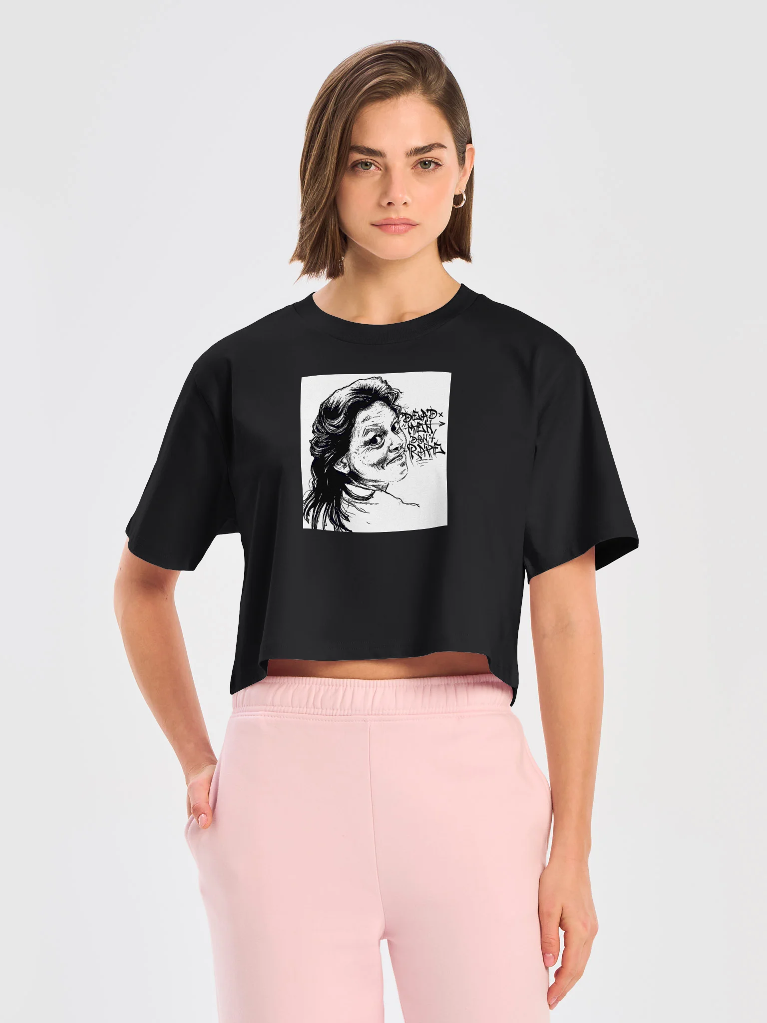 Queen Aileen Classic Boxy Crop Top product image (5)