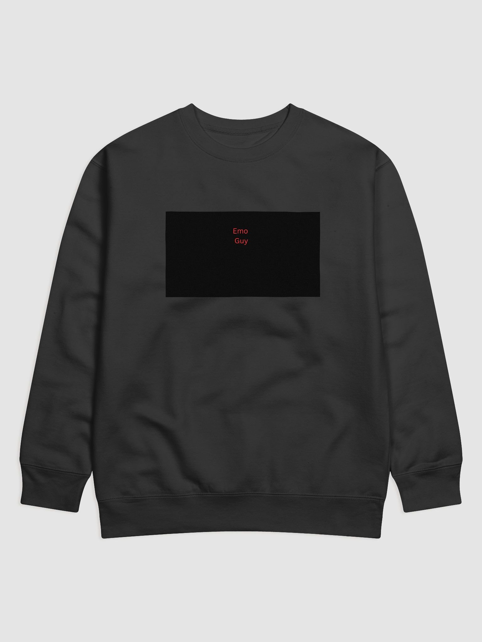 Emo Guy Red Text Premium Sweatshirt product image (1)