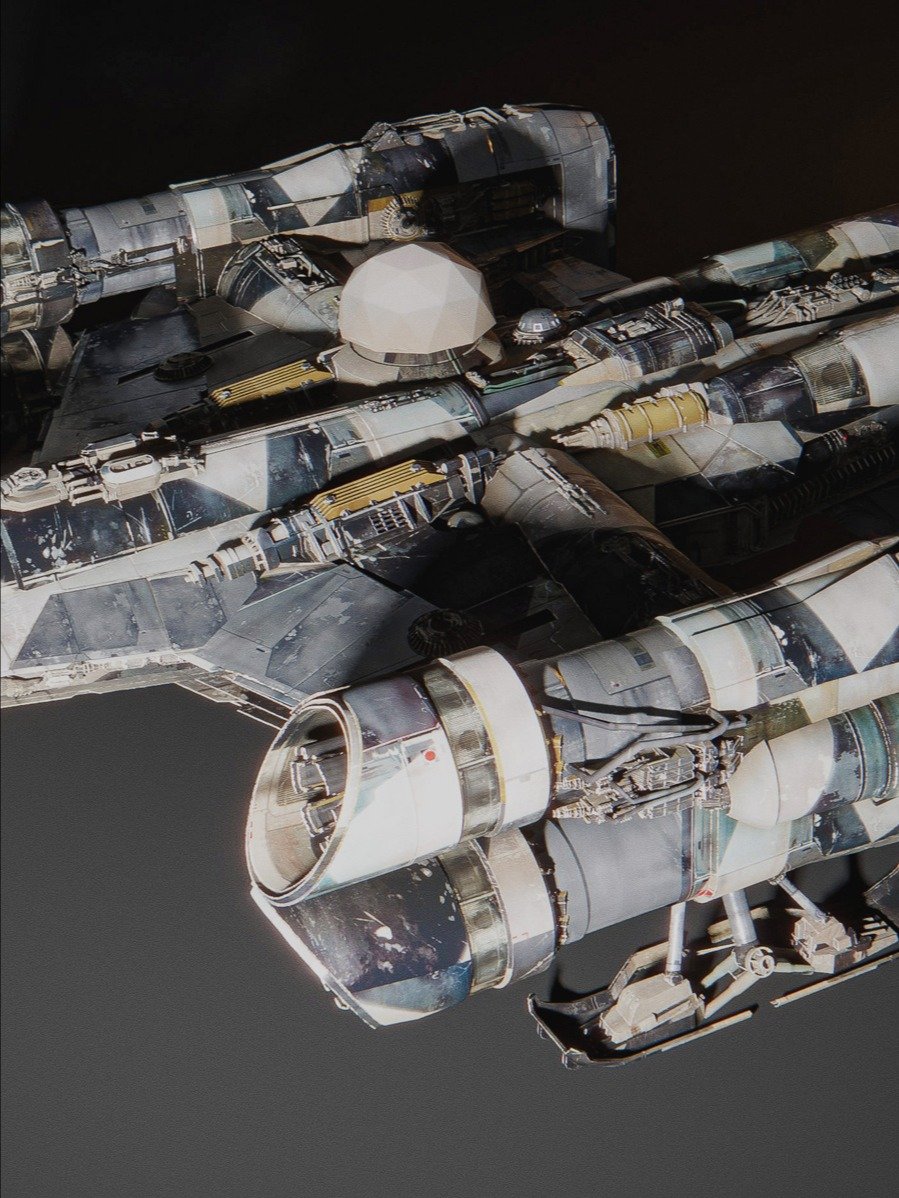 3D Model - Spaceship - Bounty Hunter Ship (Freelance License) product image (4)