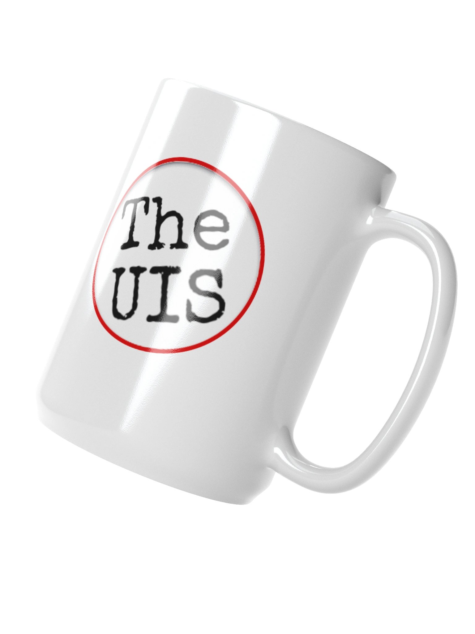 TheUIS Red & Black Logo Mug product image (3)