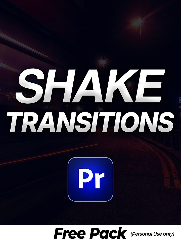 Free Shake Transitions - Premiere Pro product image (1)