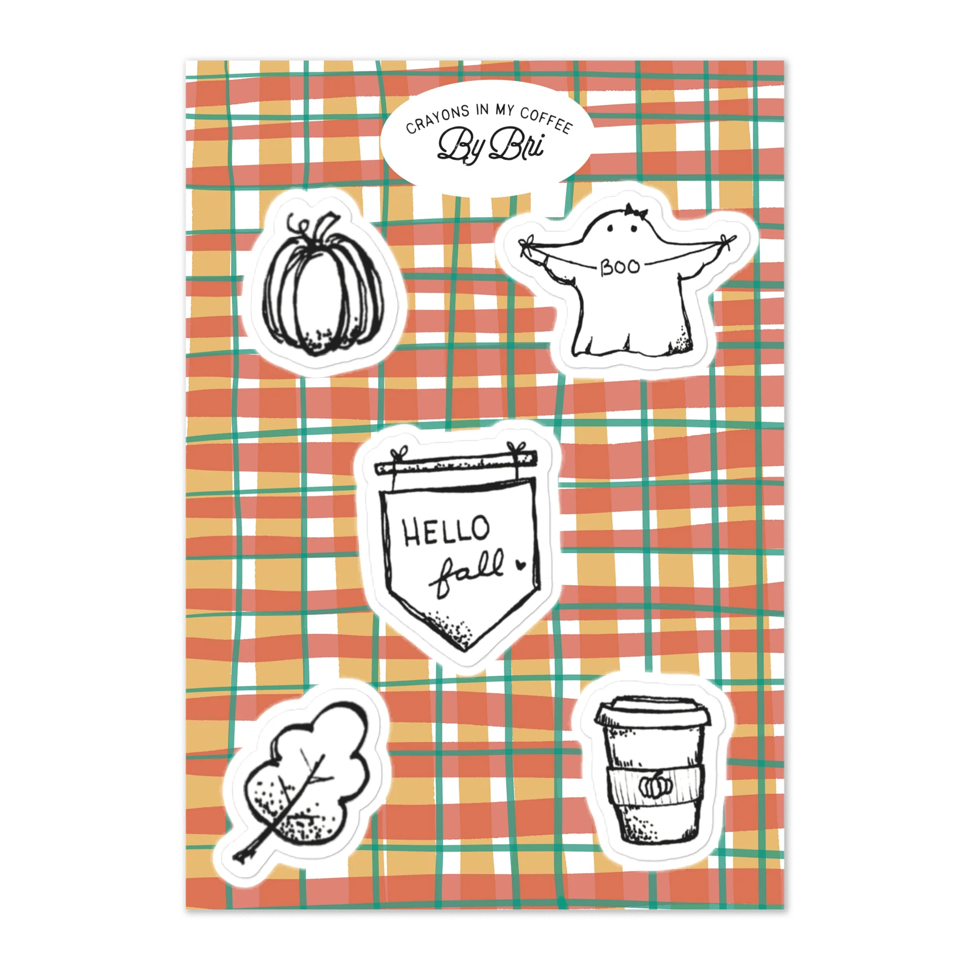 Hello Fall Sticker Pack product image (1)
