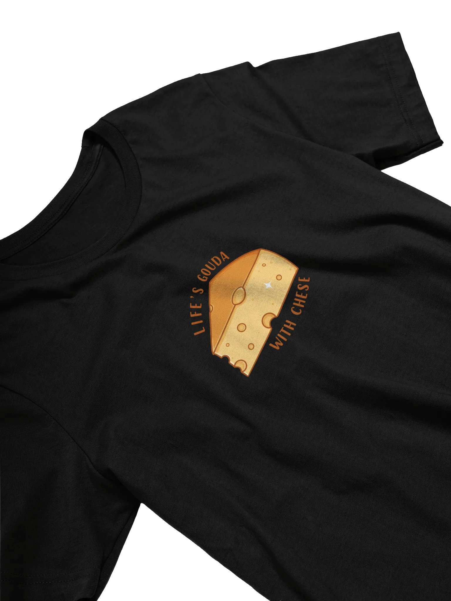 Gouda Life Cheese Lover's T-Shirt product image (26)