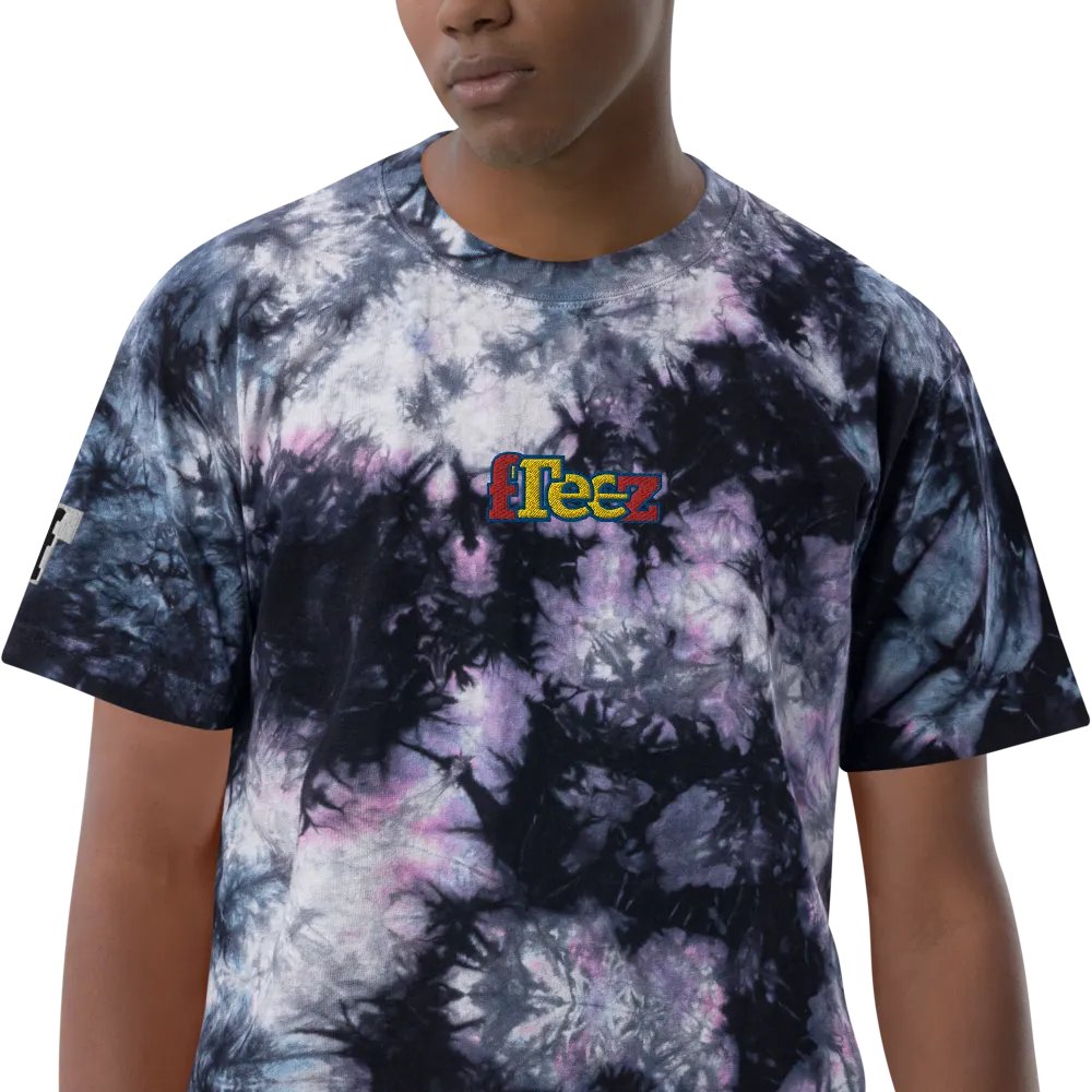 fTeez TL Oversized Tie-Dye tee (Milky Way) product image (5)