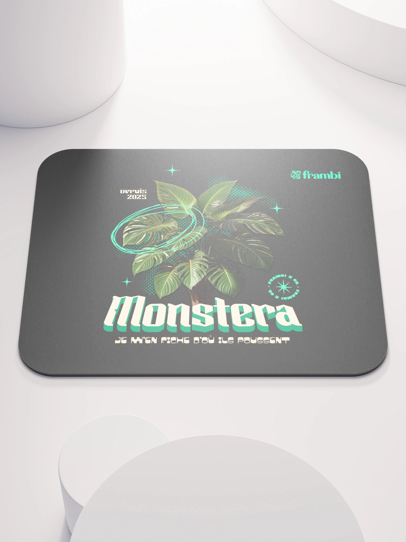 Eclectic Monstera - Mouse Pad product image (1)