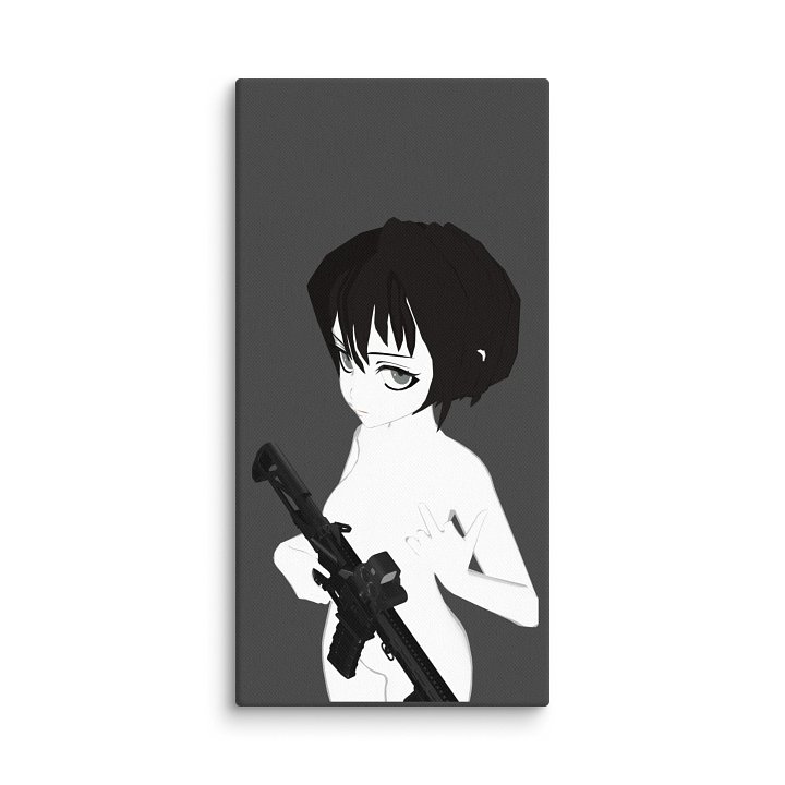 Gun Girl (Canvas) product image (2)