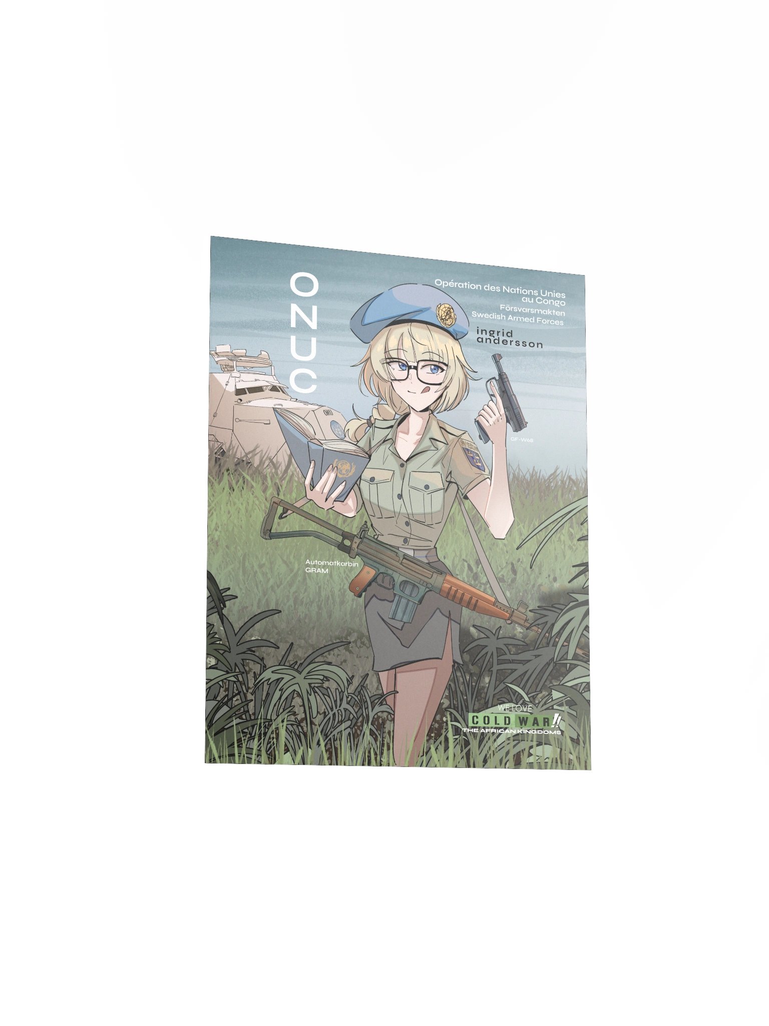 Swedish ONUC Peacekeeper Girl Ingrid Andersson product image (3)