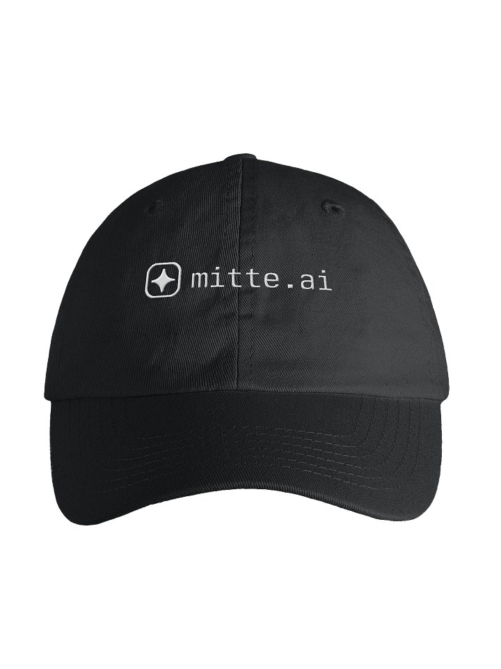 youth hat - mitte.ai embroidered product image (1)