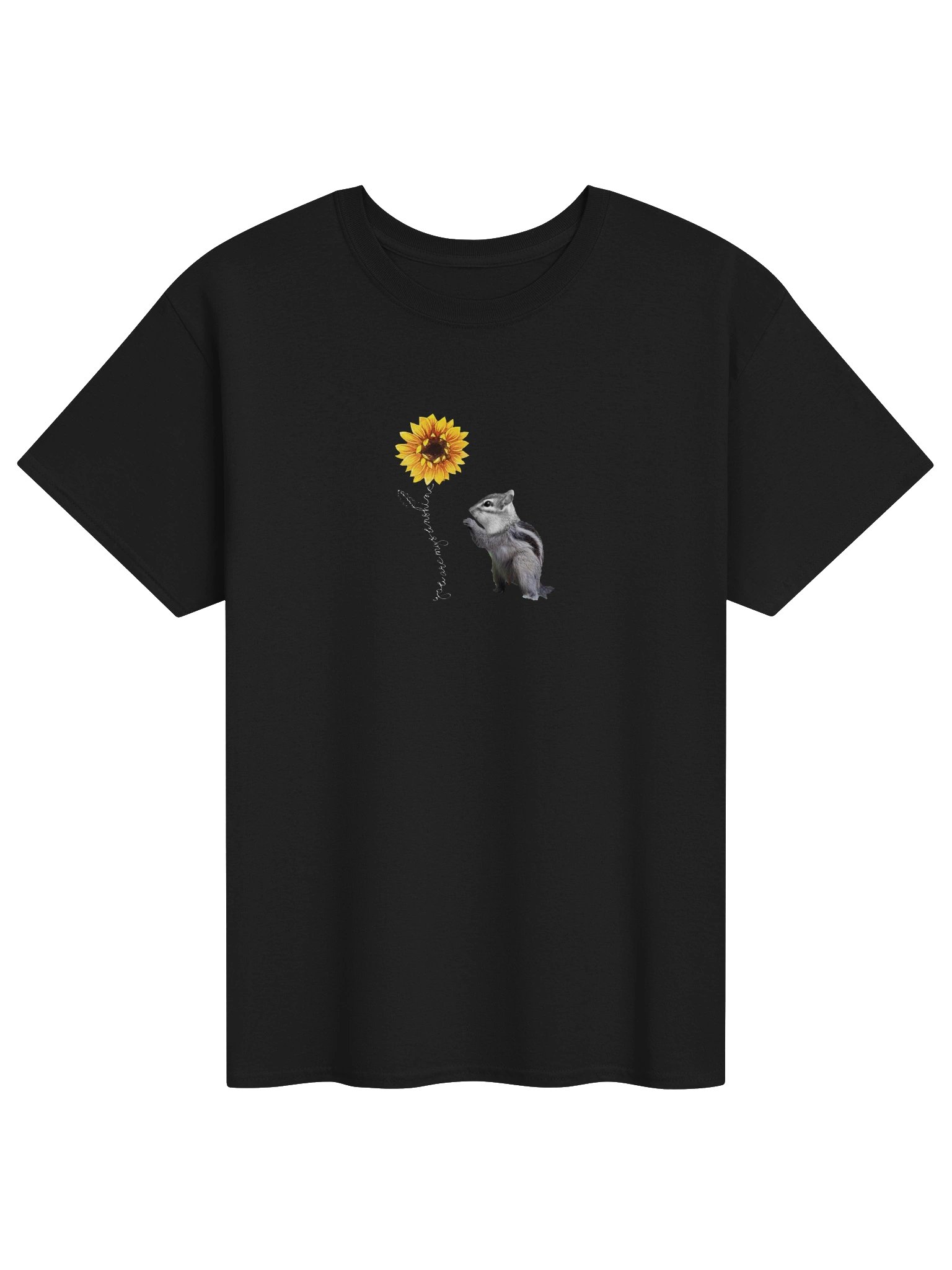 Sunflower Squirrel Graphic Tee product image (1)