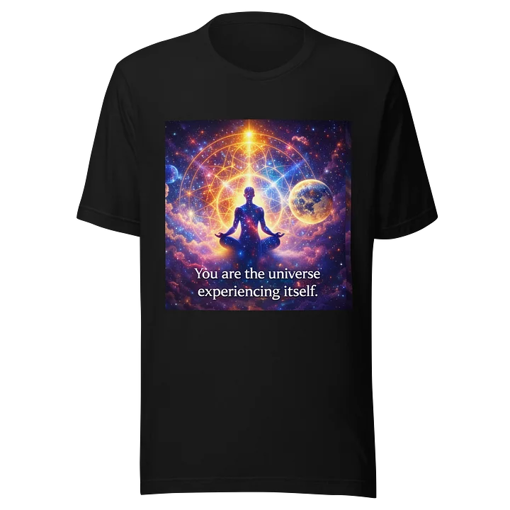 Cosmic Universe Meditative T-Shirt product image (1)