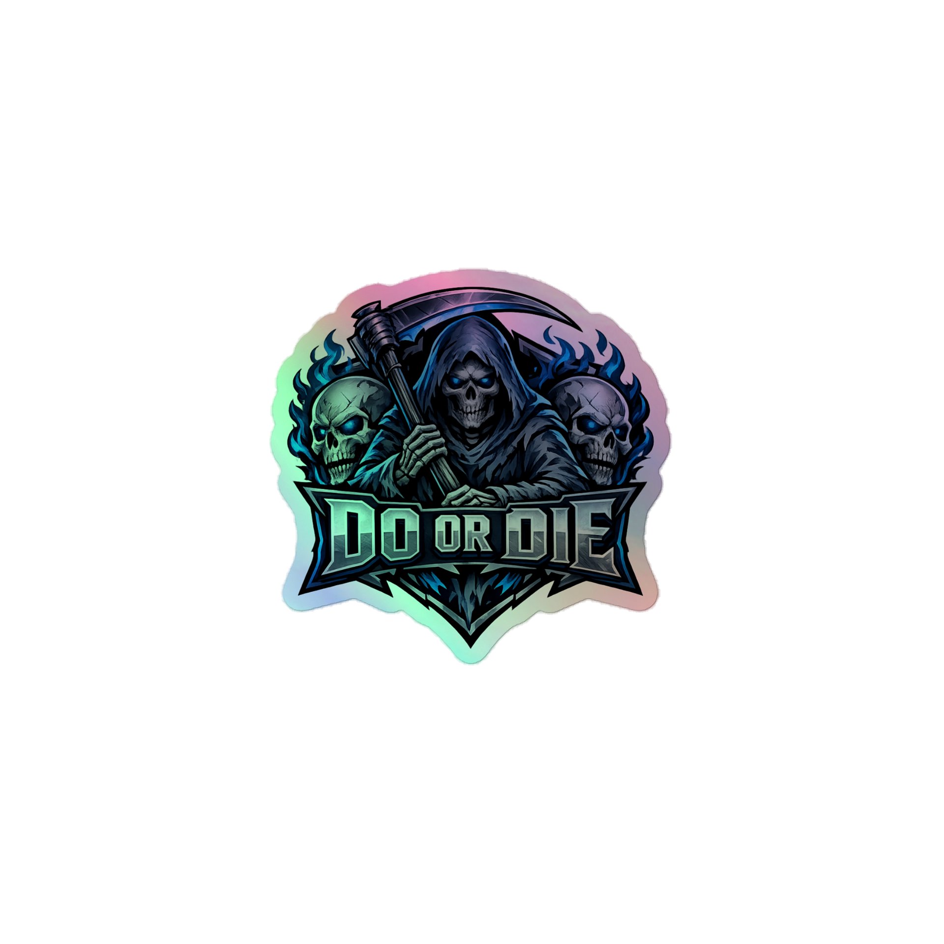 Grim Reaper Holographic Sticker Set product image (1)
