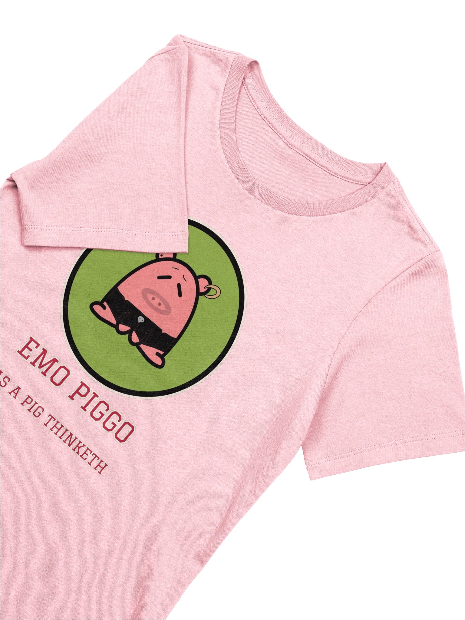 Emo Piggo Women's Tee | As a Pig Thinketh product image (5)