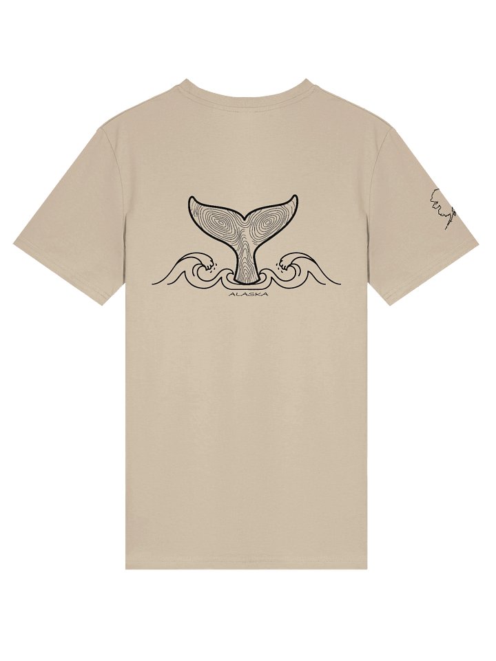 DELUXE "WHALE TAIL" ORGANIC COTTON TEE product image (8)