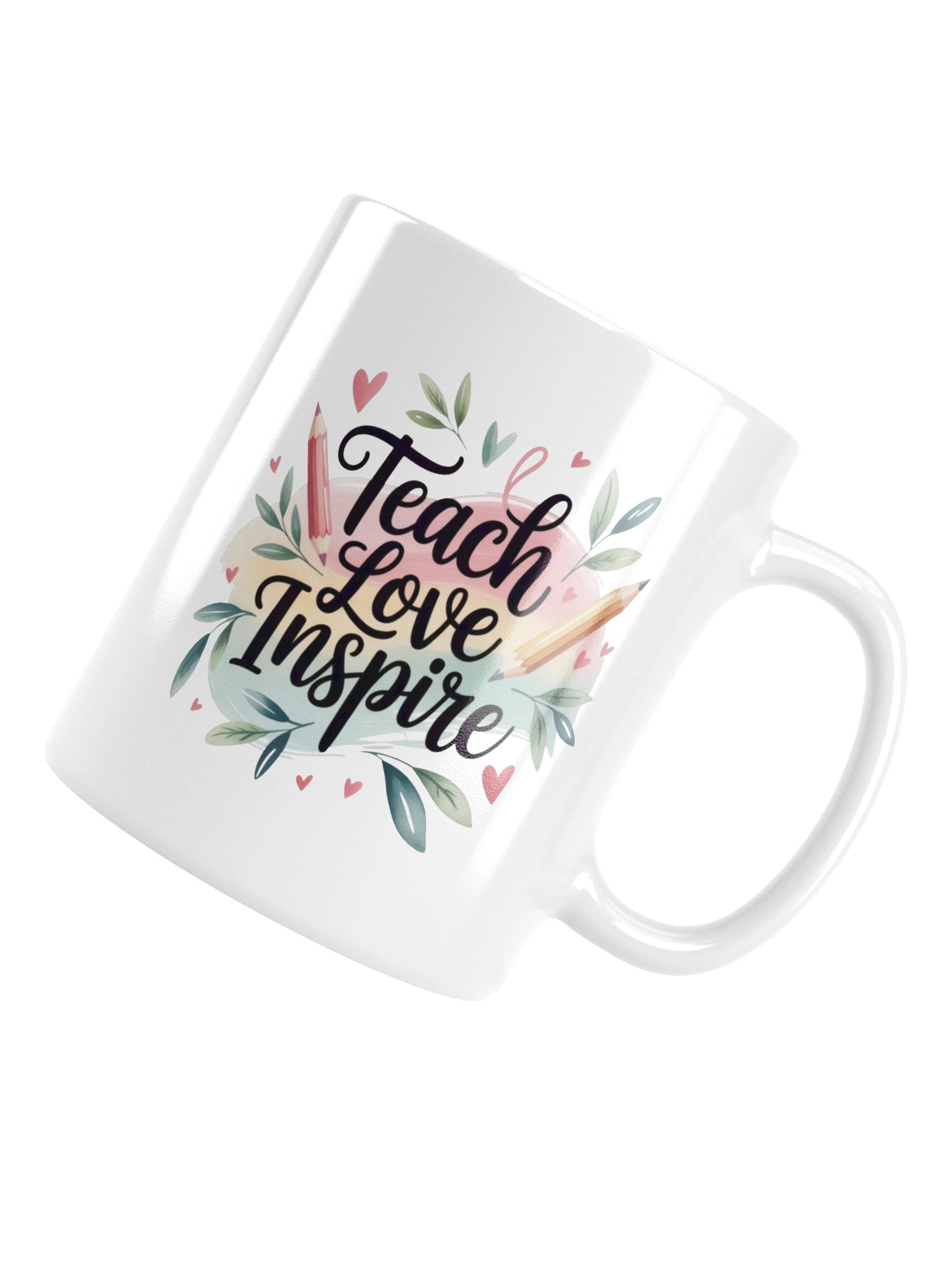 Teach Love Inspire Coffee Mug – Inspirational Teacher Gift product image (18)
