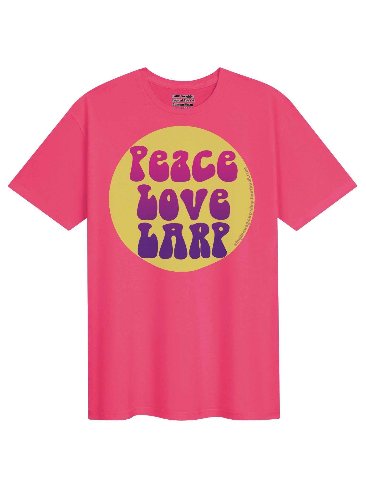 Peace Love LARP Tee product image (1)