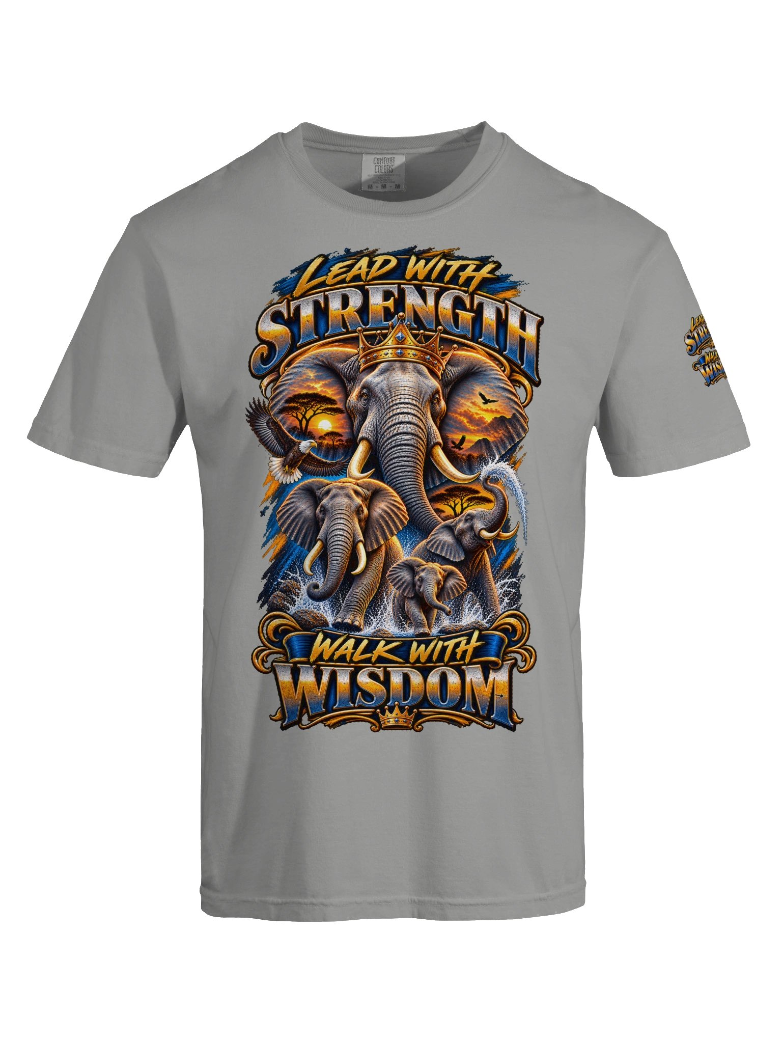 Stop Being Lazy — Lead With Strength, Walk With Wisdom Tee product image (2)