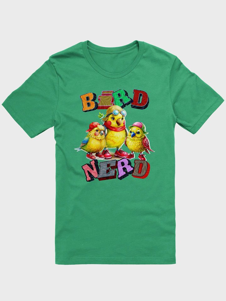 Bird Nerd Yellow Budgie Iconic Softness Unleashed T-Shirt product image (1)