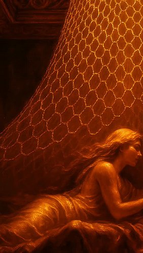 The Golden Net Descends

Gold fell like noon water. Ares fought. Aphrodite cried out. Hephaestus stood in the glow of his own...