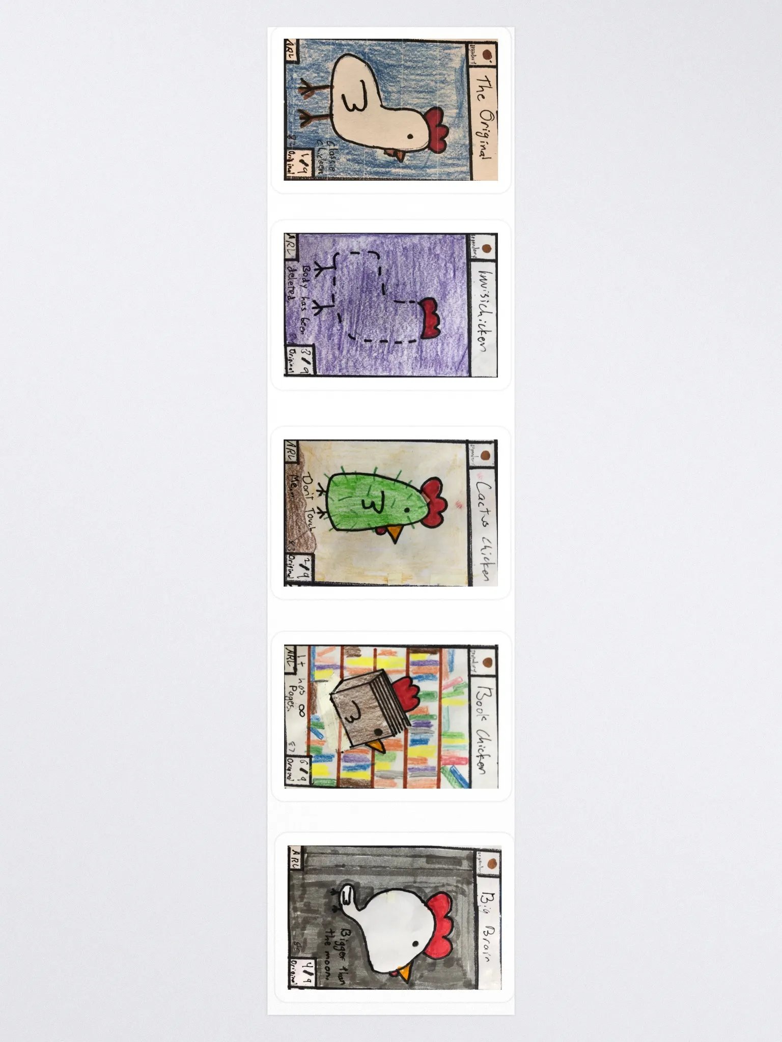 Original Card Stickers! product image (3)