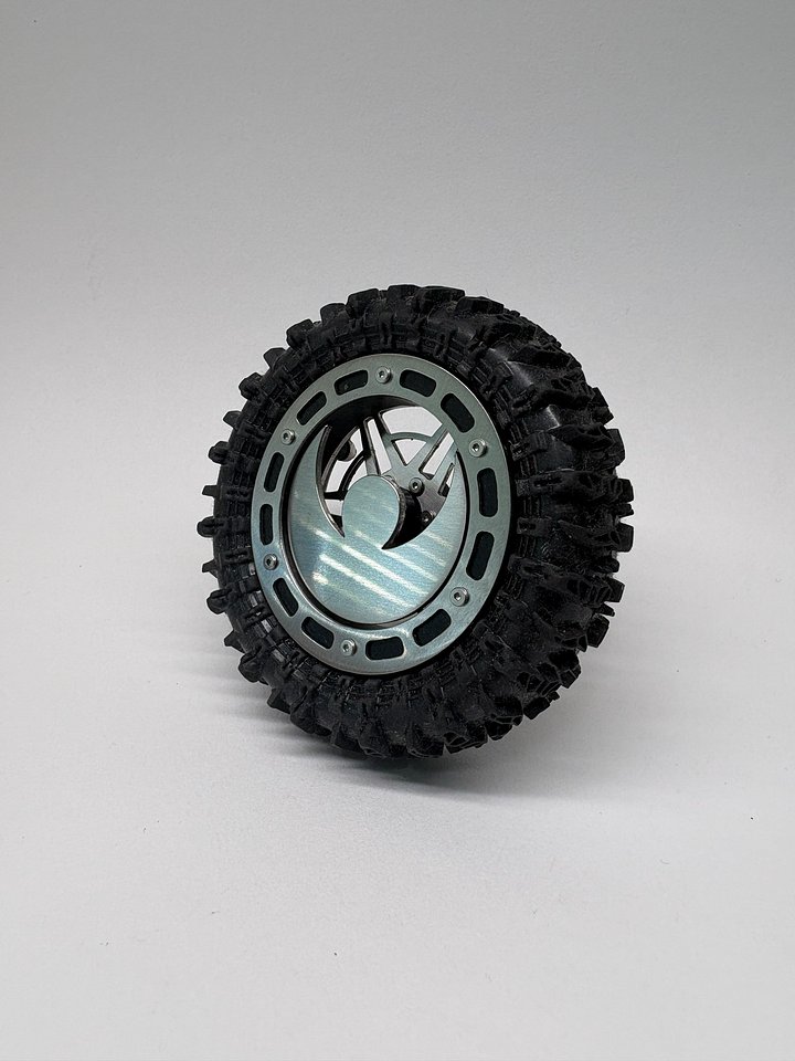 1.8" v2 Floater Wheels - "Supernova" wheel face with "Peep" floater product image (1)