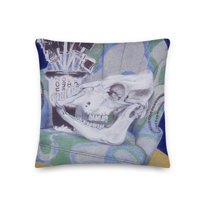 Skull Still Life Pillow product image (1)