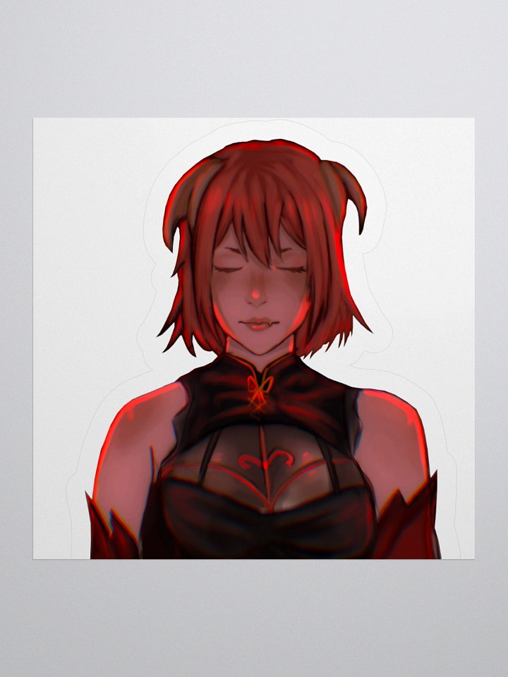 Crimson Horns Anime Sticker Set product image (1)