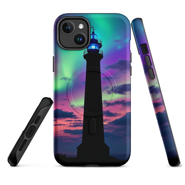 Aurora Lighthouse MagSafe® iPhone Case product image (2)