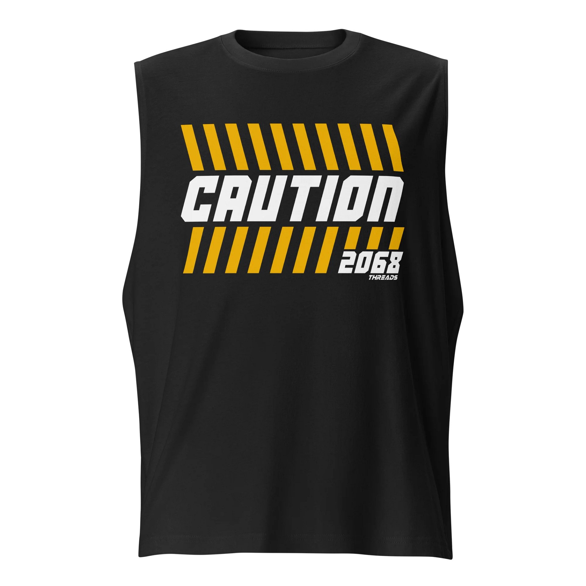 Caution Threads Muscle Tank product image (1)