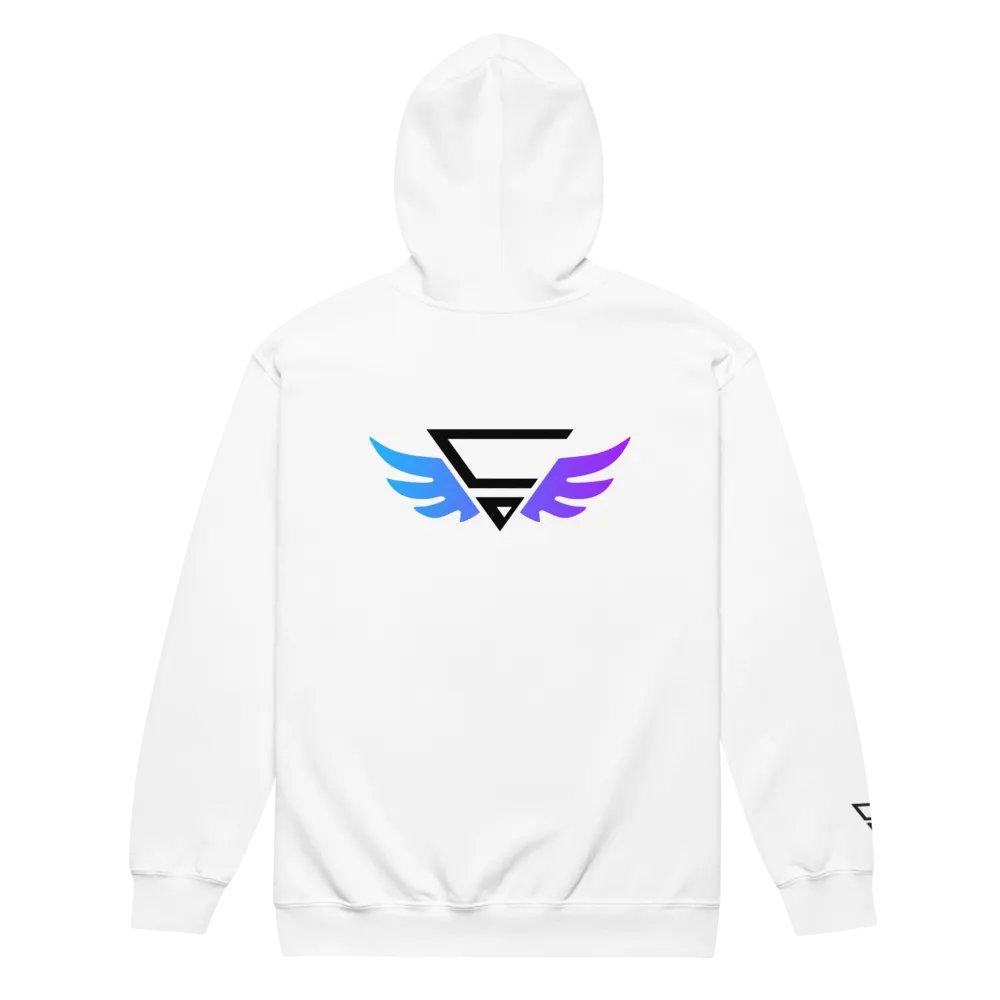 CraytoX Zip-Hoodie - White product image (4)