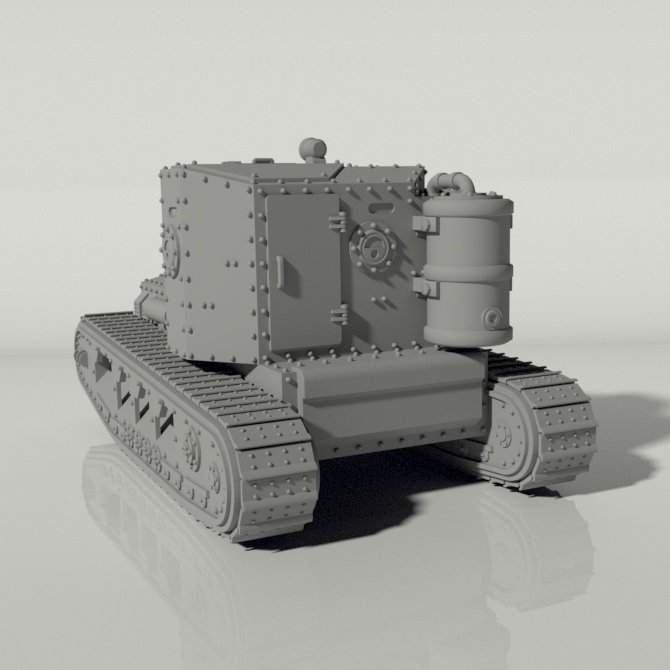 Grim Whippet Flame Tank product image (5)