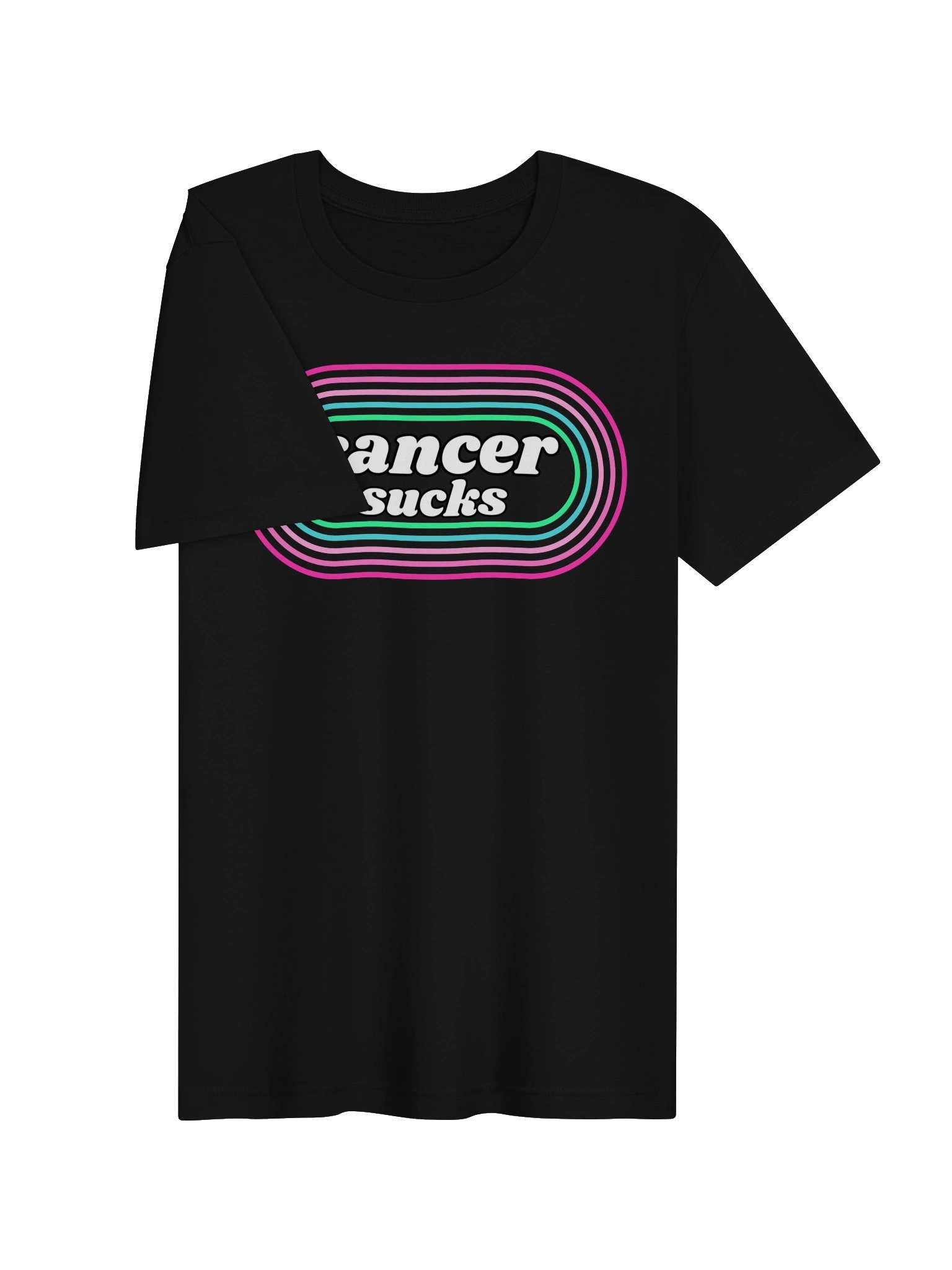 Cancer Sucks Retro T-Shirt product image (3)