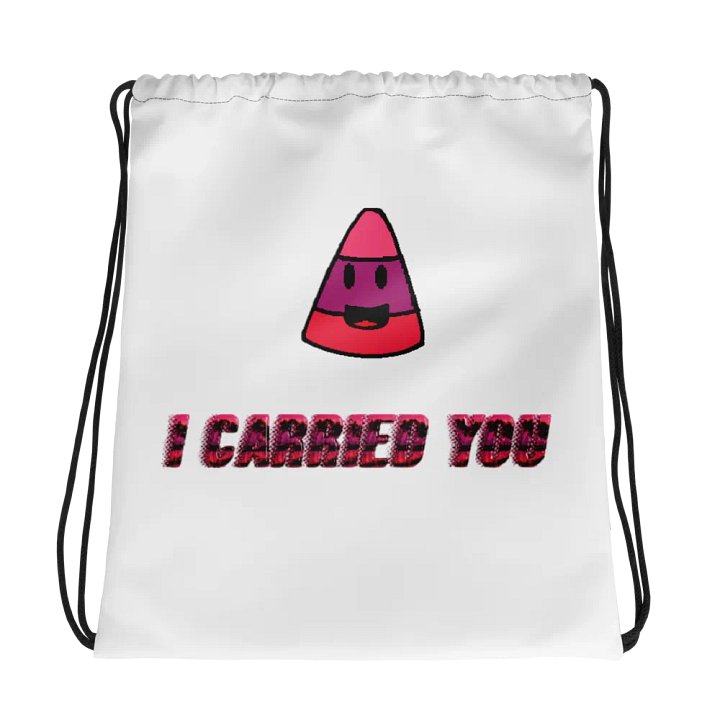 I CARRIED YOU - Drawstring Bag product image (1)