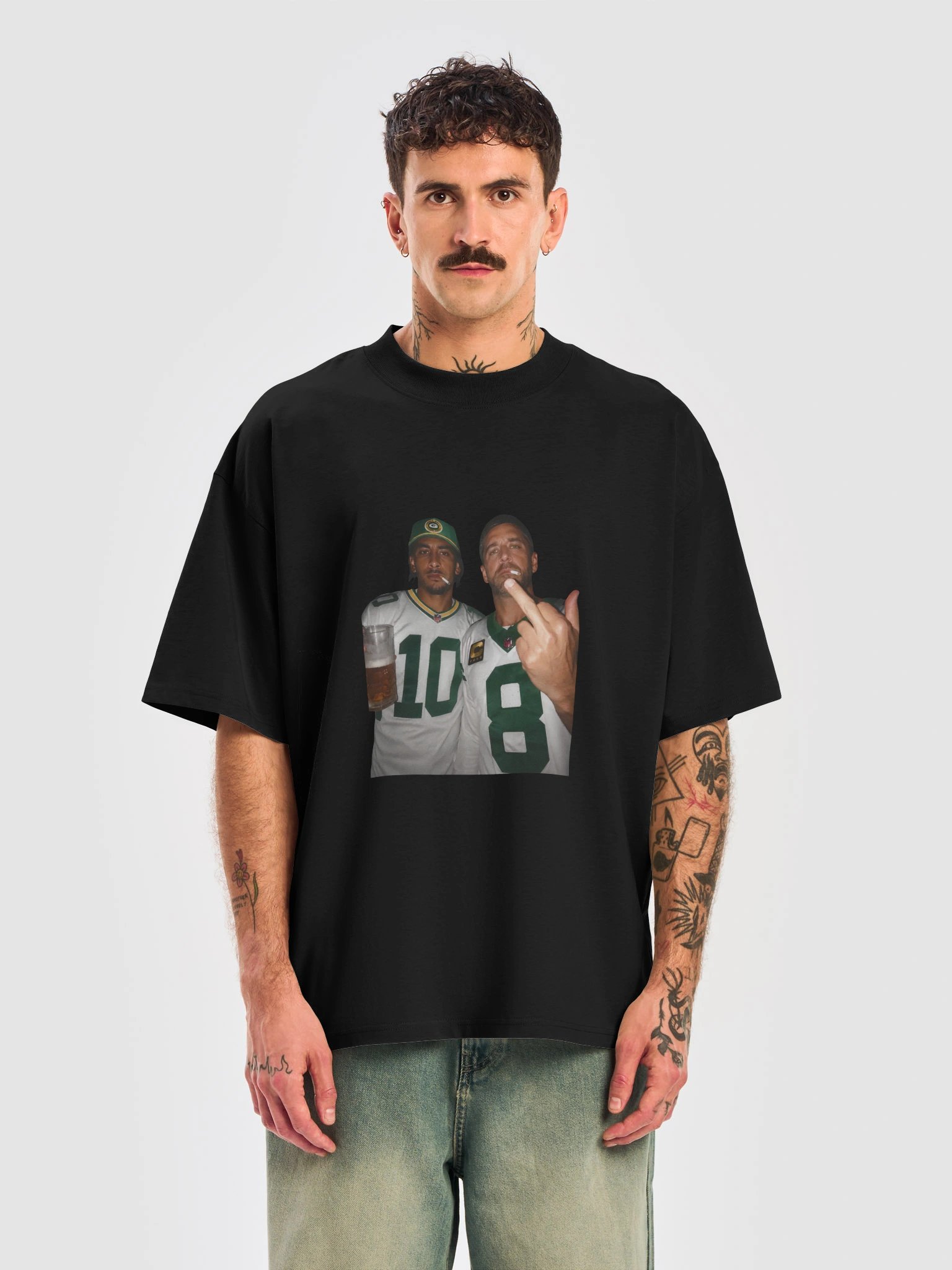 Jordan Love Aaron Rodgers Smoking Shirt product image (1)