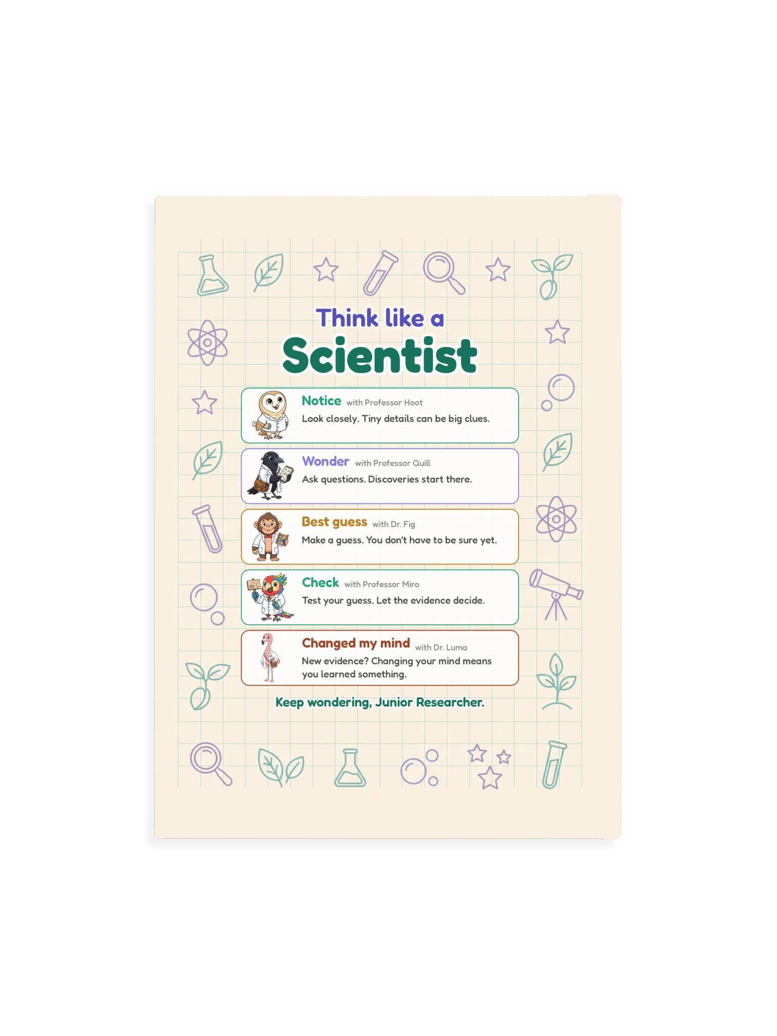 Junior Researcher’s Toolkit Hardcover Journal product image (2)